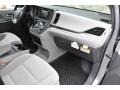 Gray 2018 Toyota Sienna LE AWD Dashboard