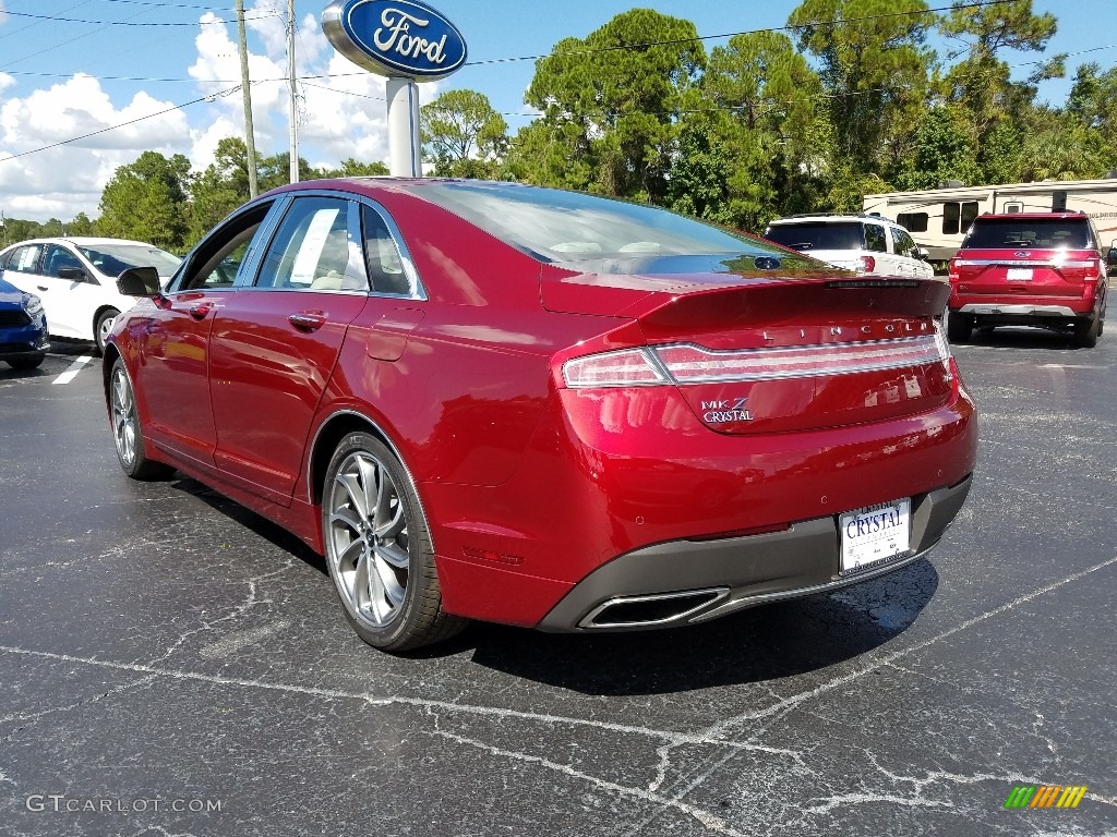 2018 MKZ Hybrid Select - Ruby Red Metallic / Cappuccino photo #3