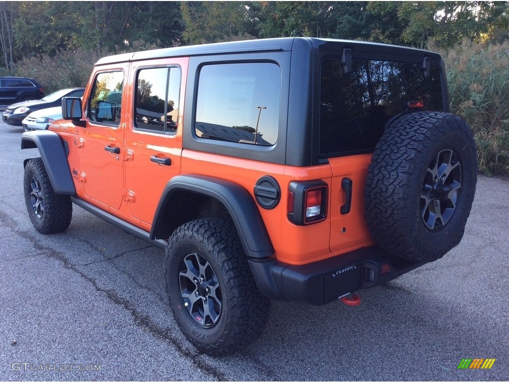 2018 Wrangler Unlimited Rubicon 4x4 - Punk n Metallic / Black photo #4
