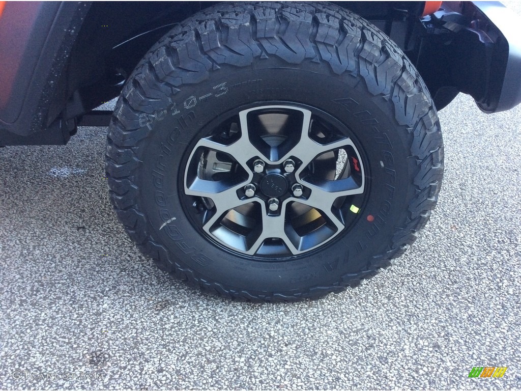 2018 Wrangler Unlimited Rubicon 4x4 - Punk n Metallic / Black photo #7