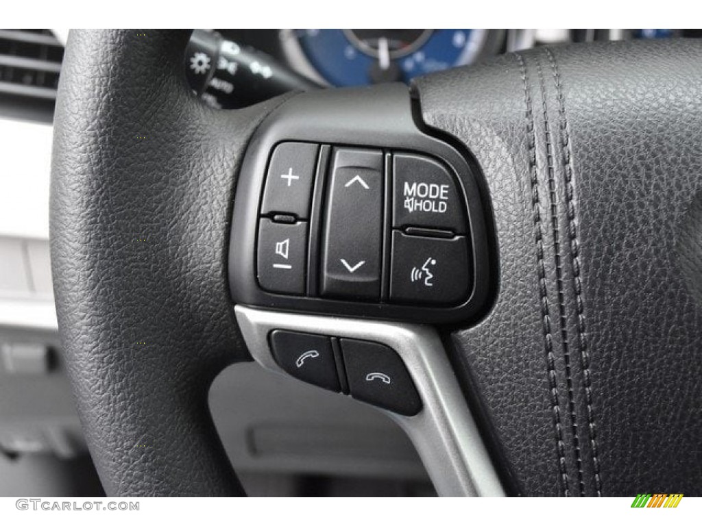 2018 Toyota Sienna LE AWD Gray Steering Wheel Photo #129822154
