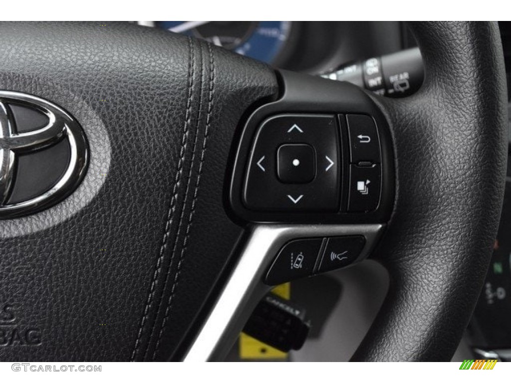2018 Toyota Sienna LE AWD Gray Steering Wheel Photo #129822175