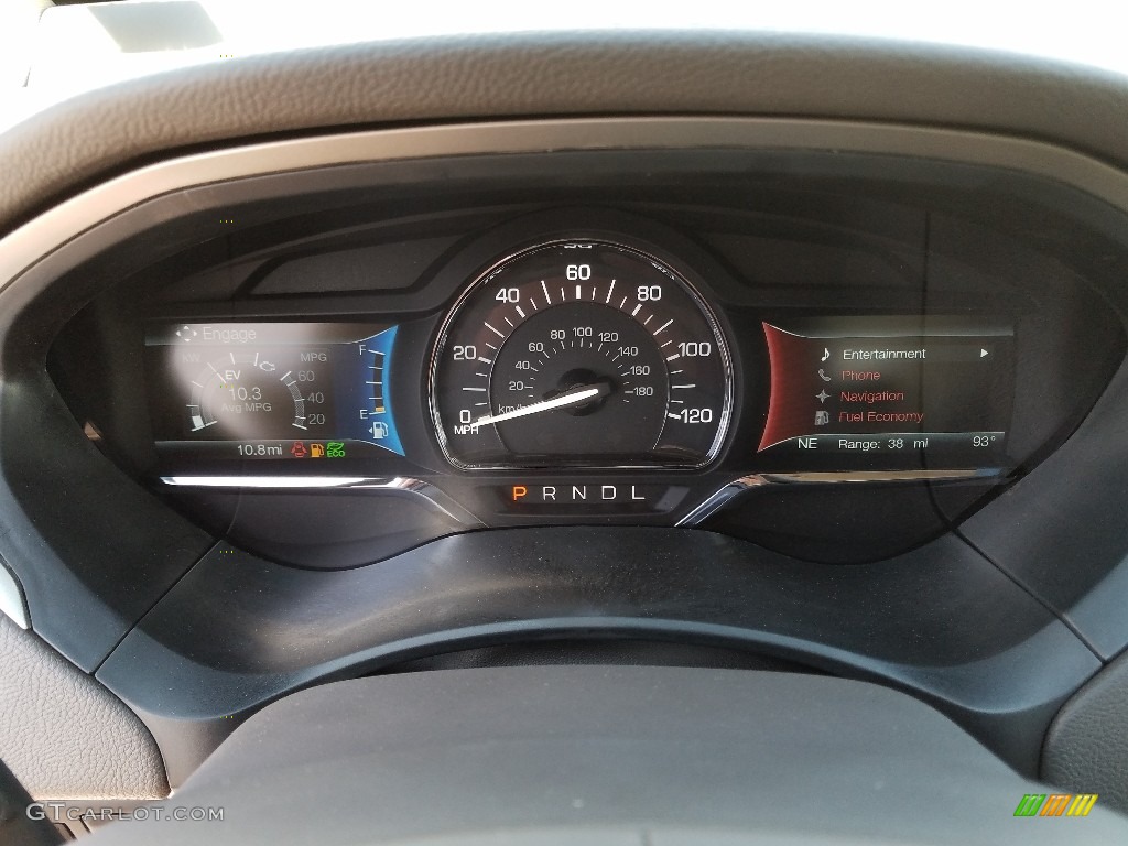 2018 Lincoln MKZ Hybrid Select Gauges Photo #129822220
