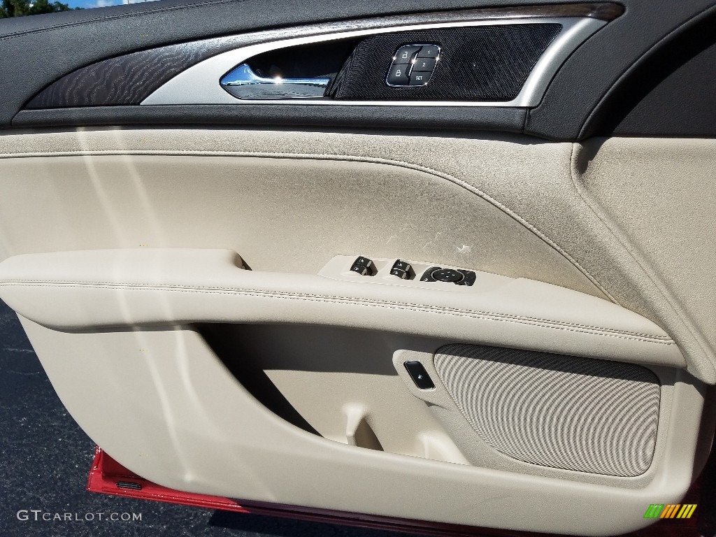 2018 Lincoln MKZ Hybrid Select Cappuccino Door Panel Photo #129822370