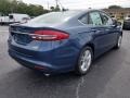 2018 Blue Metallic Ford Fusion SE  photo #5