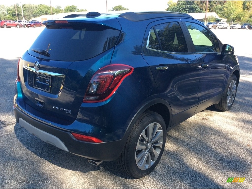 2019 Encore Preferred AWD - Deep Azure Metallic / Ebony photo #6