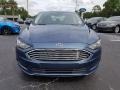 2018 Blue Metallic Ford Fusion SE  photo #8