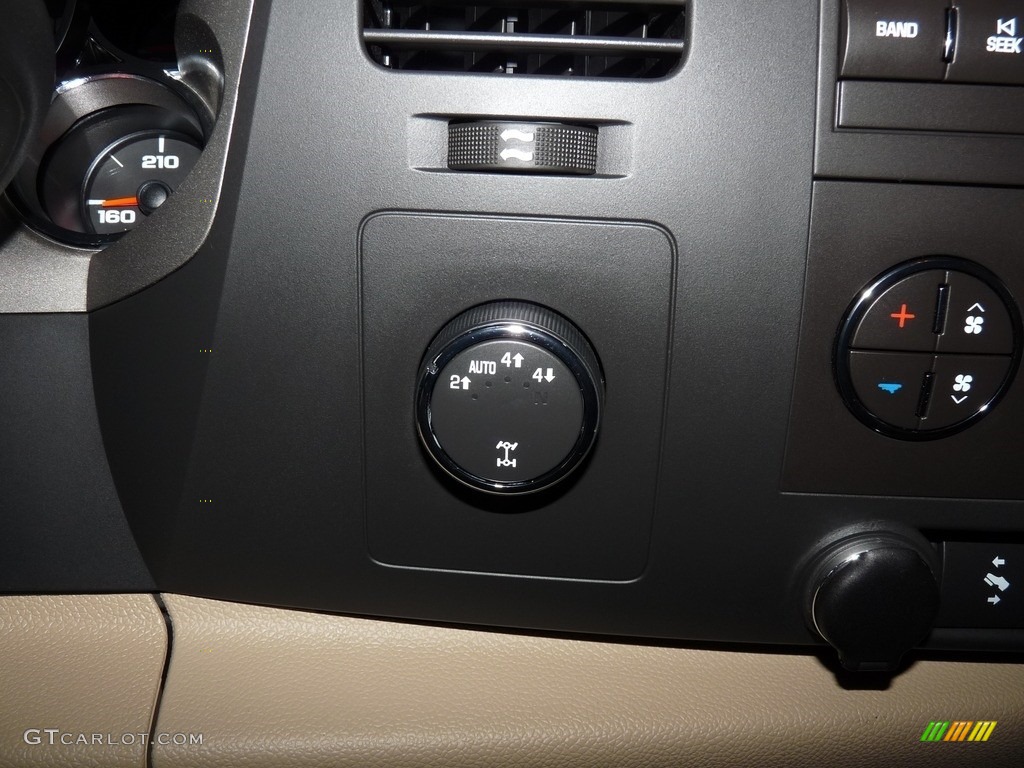 2011 Sierra 1500 SLE Extended Cab 4x4 - Mocha Steel Metallic / Ebony/Light Cashmere photo #15