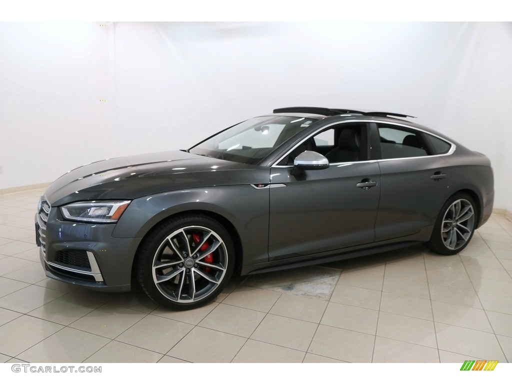 Daytona Gray Pearl 2018 Audi S5 Premium Plus Sportback Exterior Photo #129824704