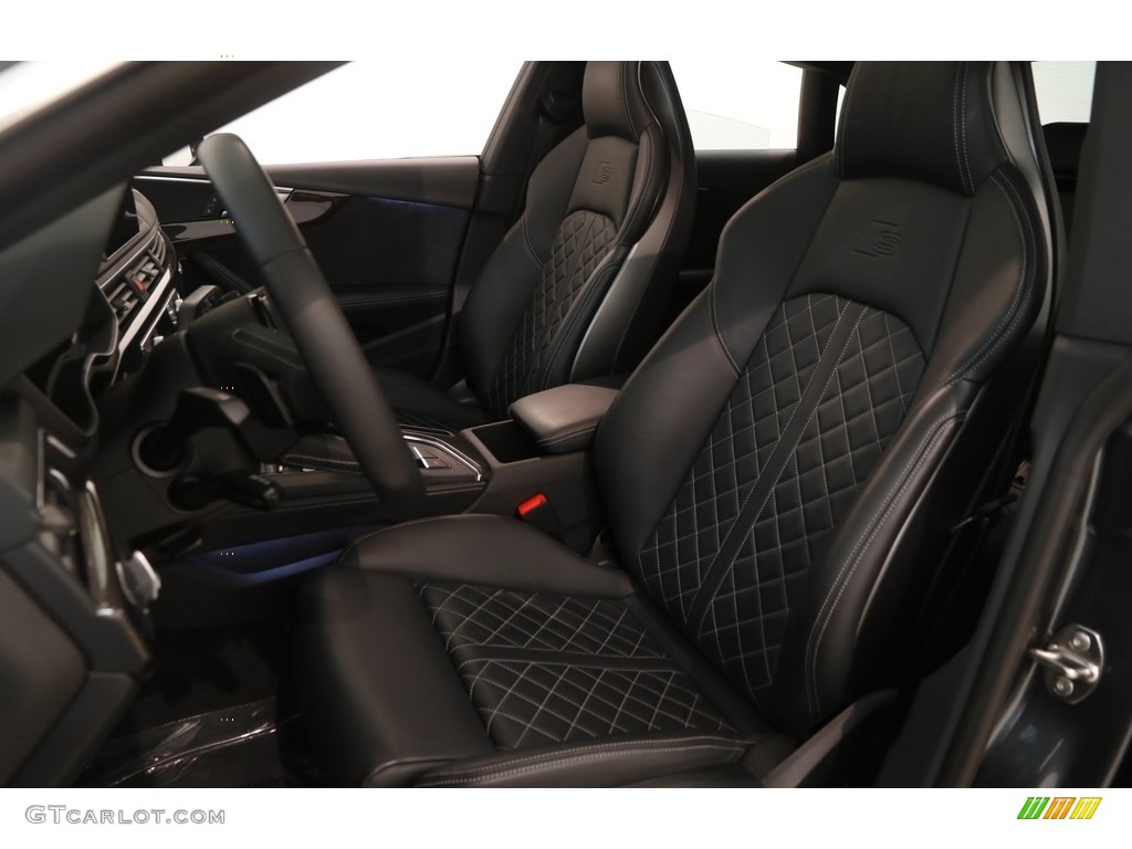 Black Interior 2018 Audi S5 Premium Plus Sportback Photo #129824767