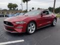 Ruby Red 2018 Ford Mustang EcoBoost Fastback