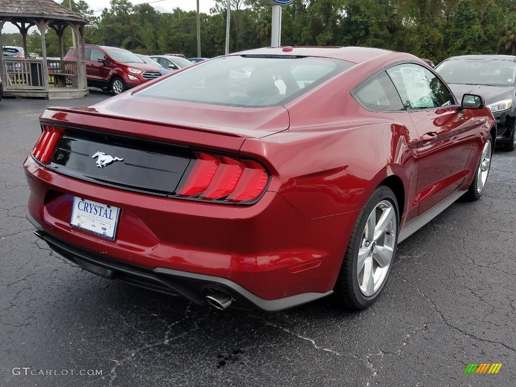 2018 Mustang EcoBoost Fastback - Ruby Red / Ebony photo #5