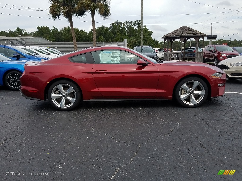2018 Mustang EcoBoost Fastback - Ruby Red / Ebony photo #6
