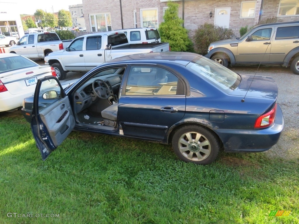 2004 Optima LX V6 - Imperial Blue / Gray photo #6