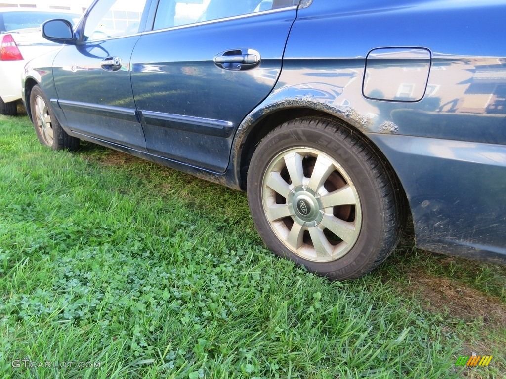 2004 Optima LX V6 - Imperial Blue / Gray photo #8