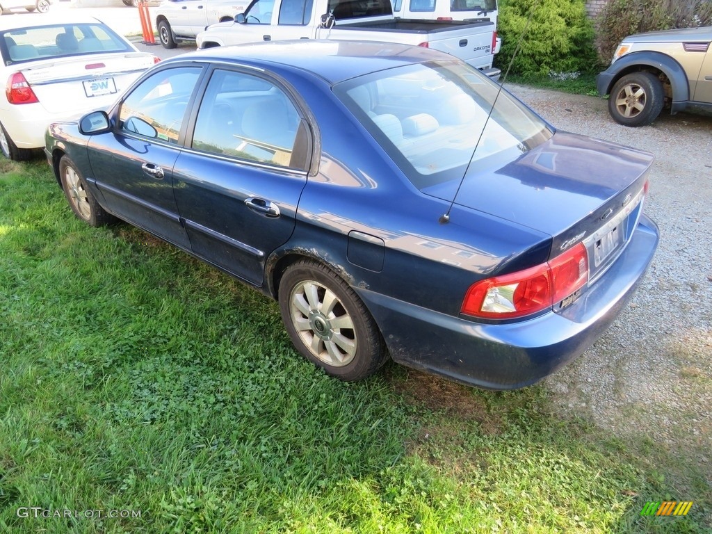 2004 Optima LX V6 - Imperial Blue / Gray photo #9
