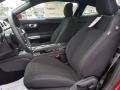 2018 Ford Mustang Ebony Interior Front Seat Photo