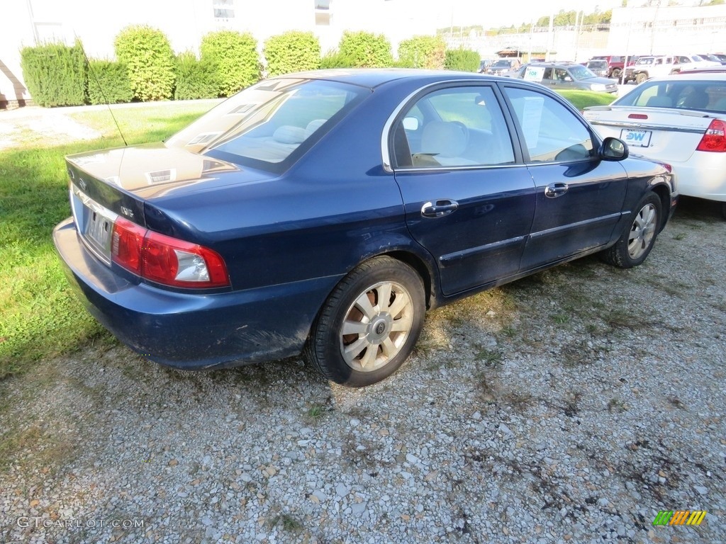 2004 Optima LX V6 - Imperial Blue / Gray photo #13