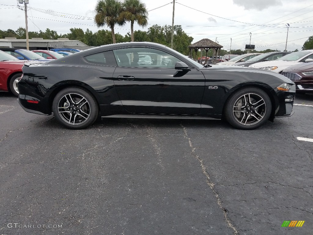 2018 Mustang GT Fastback - Shadow Black / Ebony photo #6