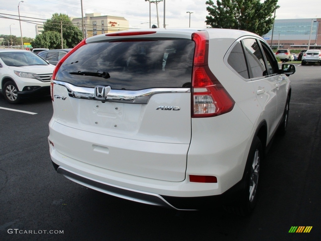 2015 CR-V EX - White Diamond Pearl / Beige photo #5