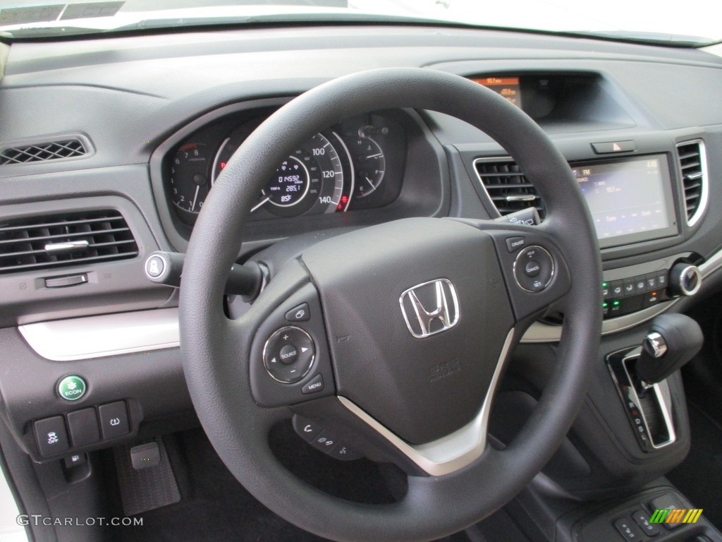 2015 CR-V EX - White Diamond Pearl / Beige photo #14