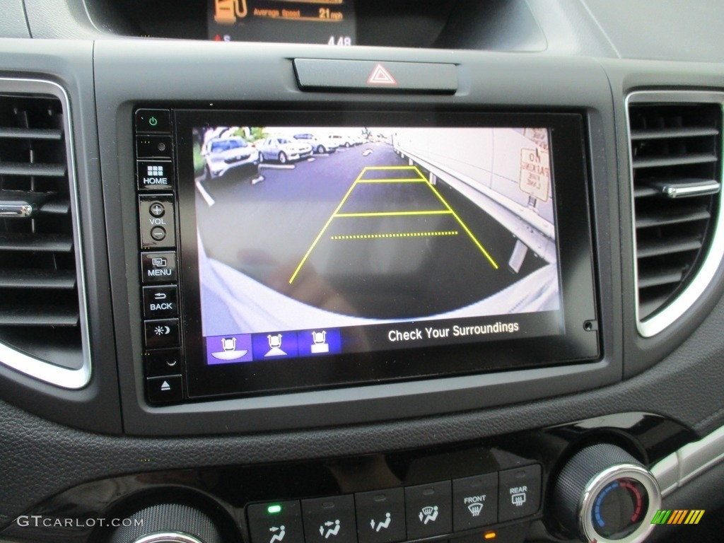 2015 CR-V EX - White Diamond Pearl / Beige photo #16