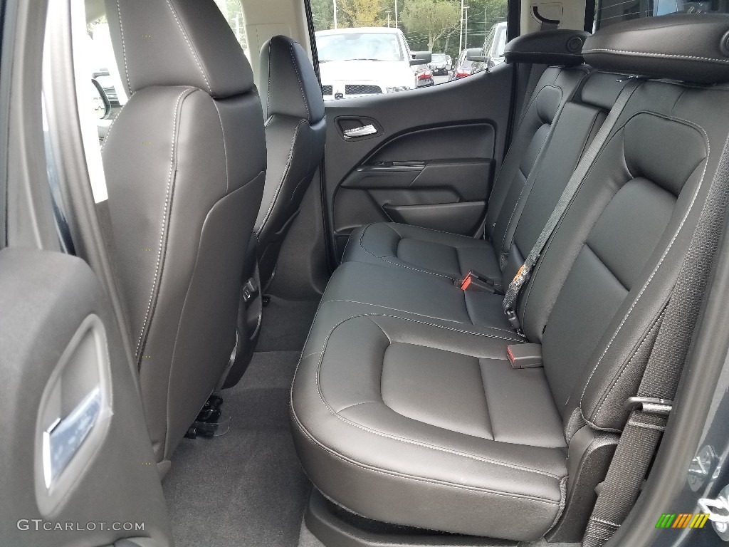 Jet Black Interior 2019 Chevrolet Colorado LT Crew Cab 4x4 Photo #129827437