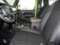 2018 Jeep Wrangler Black Interior Front Seat Photo