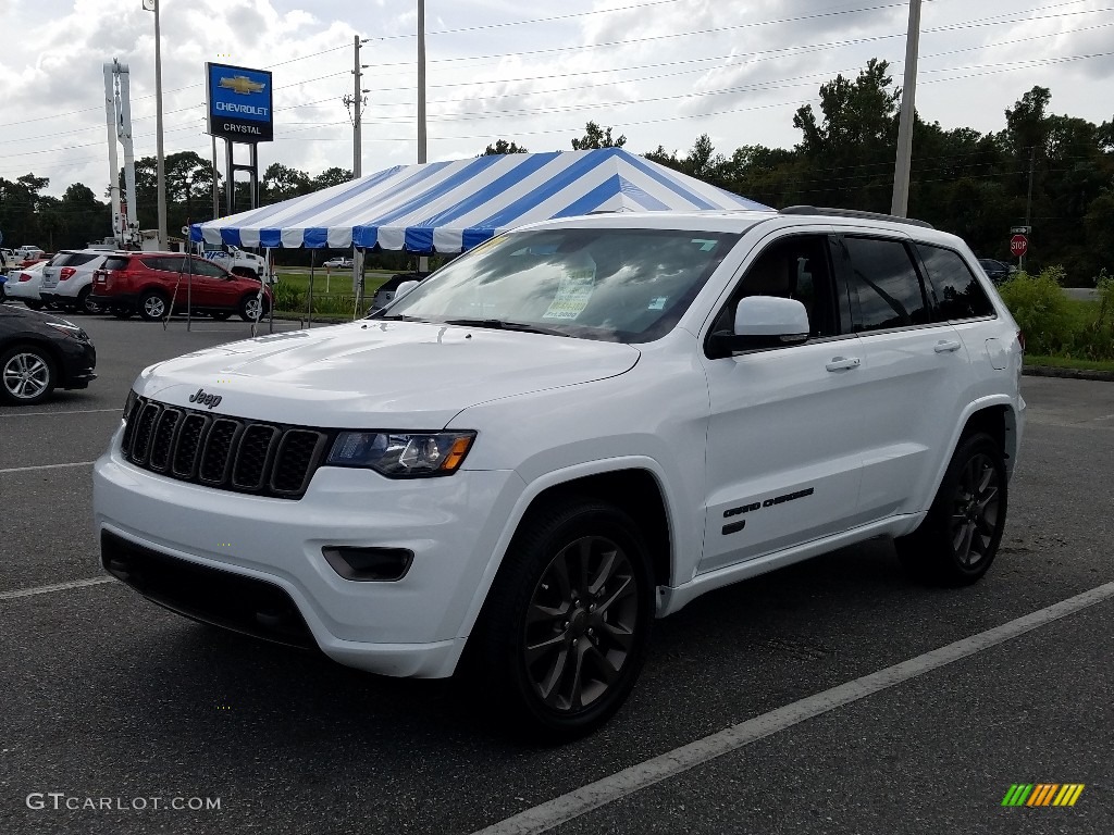 2017 Grand Cherokee Limited 75th Annivesary Edition 4x4 - Bright White / Black/Light Frost Beige photo #1