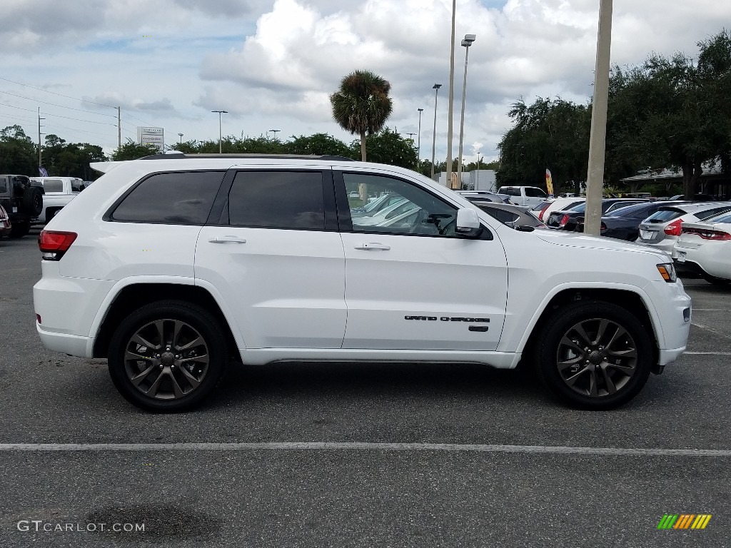 2017 Grand Cherokee Limited 75th Annivesary Edition 4x4 - Bright White / Black/Light Frost Beige photo #6