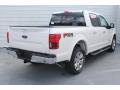 2018 White Platinum Ford F150 Lariat SuperCrew 4x4  photo #10