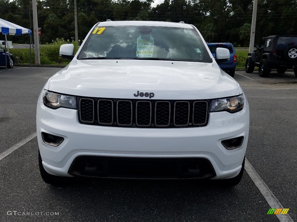 2017 Grand Cherokee Limited 75th Annivesary Edition 4x4 - Bright White / Black/Light Frost Beige photo #9