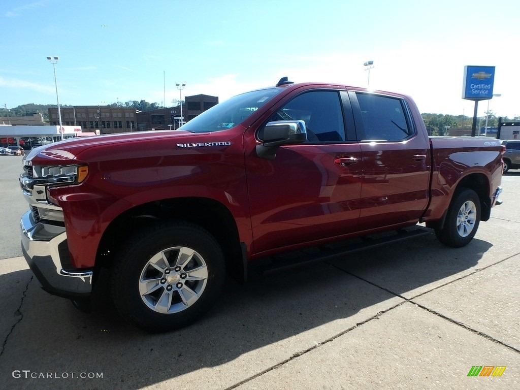 2019 Silverado 1500 LT Crew Cab 4WD - Cajun Red Tintcoat / Jet Black photo #6
