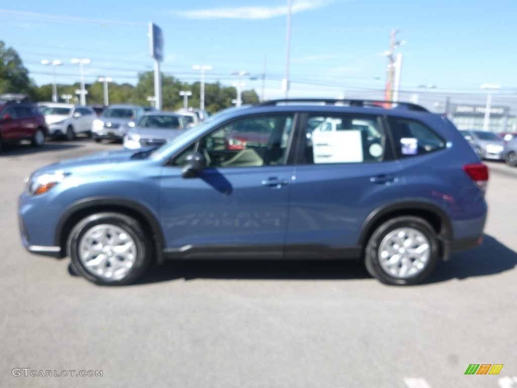 2019 Forester 2.5i - Horizon Blue Pearl / Gray photo #7