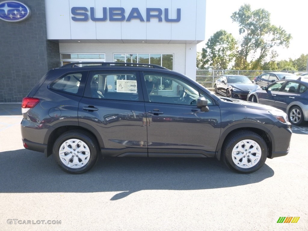 2019 Forester 2.5i - Dark Gray Metallic / Black photo #3