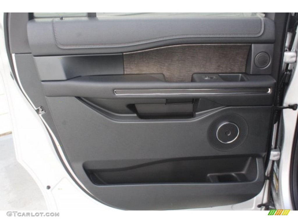 2018 Ford Expedition Limited Max Ebony Door Panel Photo #129830713