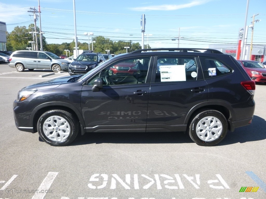 2019 Forester 2.5i - Dark Gray Metallic / Black photo #7