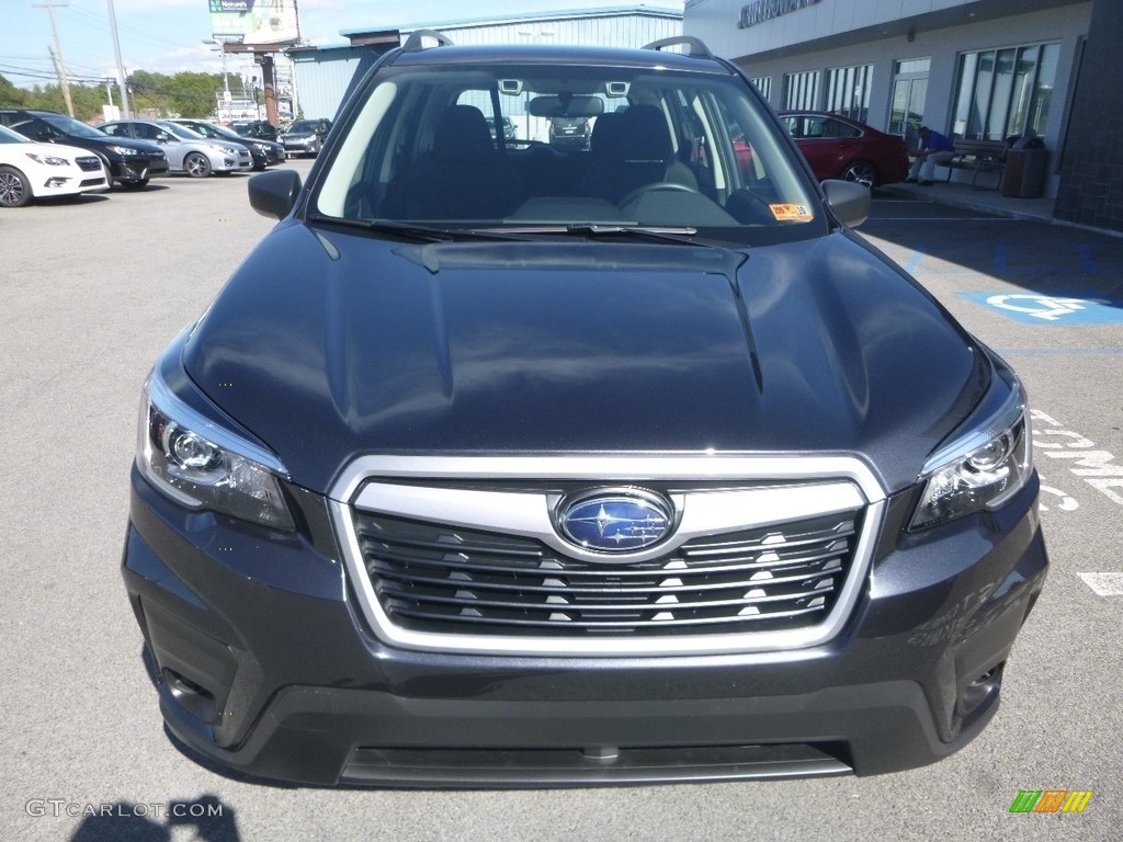 2019 Forester 2.5i - Dark Gray Metallic / Black photo #9