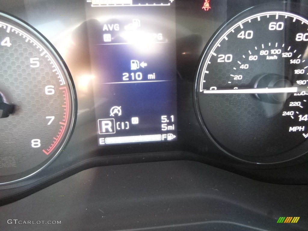2019 Forester 2.5i - Dark Gray Metallic / Black photo #20