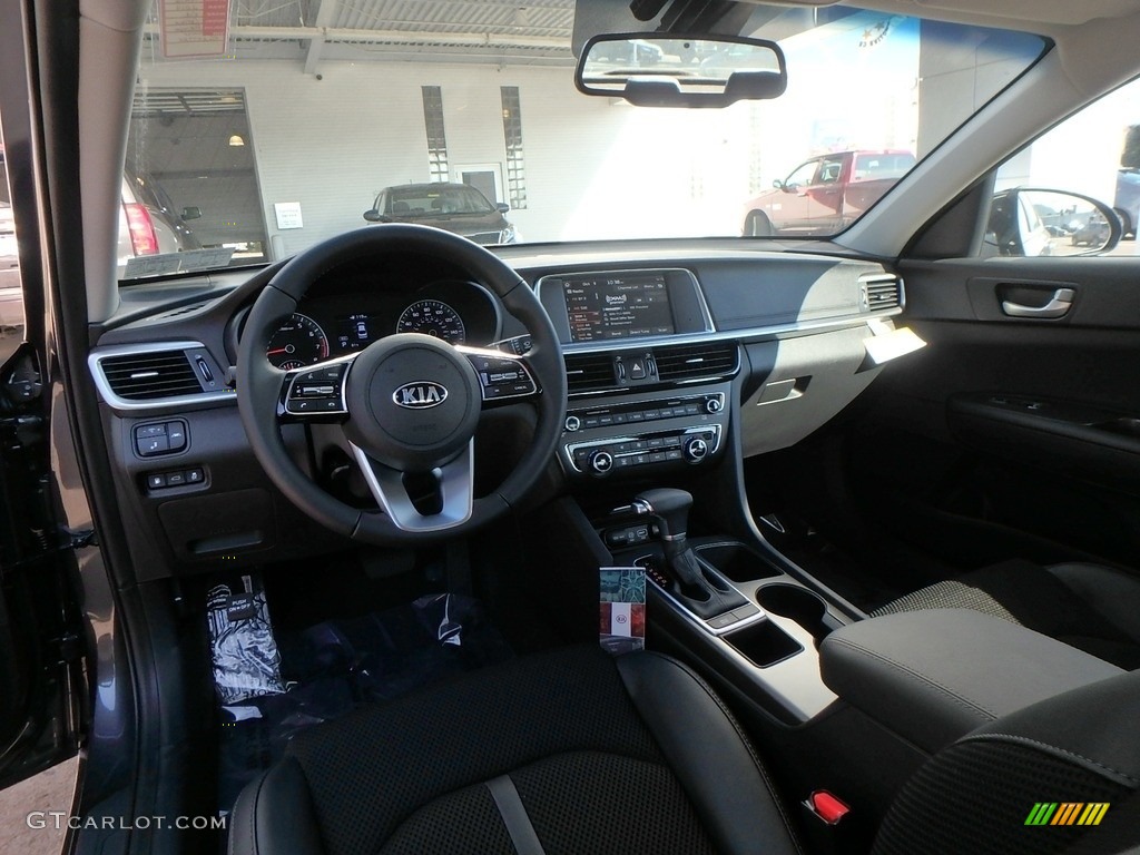 Black Interior 2019 Kia Optima S Photo #129831130