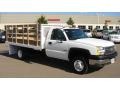 2005 Summit White Chevrolet Silverado 3500 Regular Cab Dually Chassis  photo #1