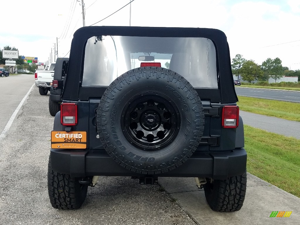 2017 Wrangler Sport 4x4 - Rhino / Black photo #4