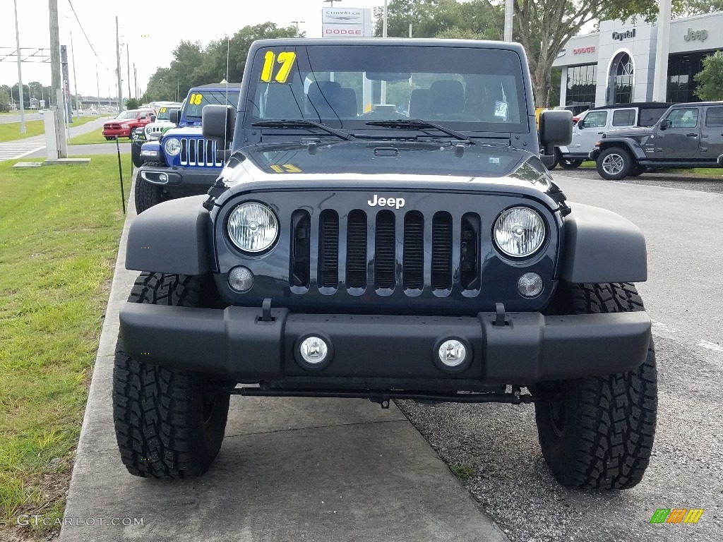2017 Wrangler Sport 4x4 - Rhino / Black photo #8