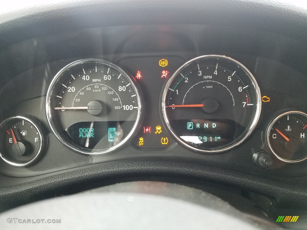 2017 Wrangler Sport 4x4 - Rhino / Black photo #14