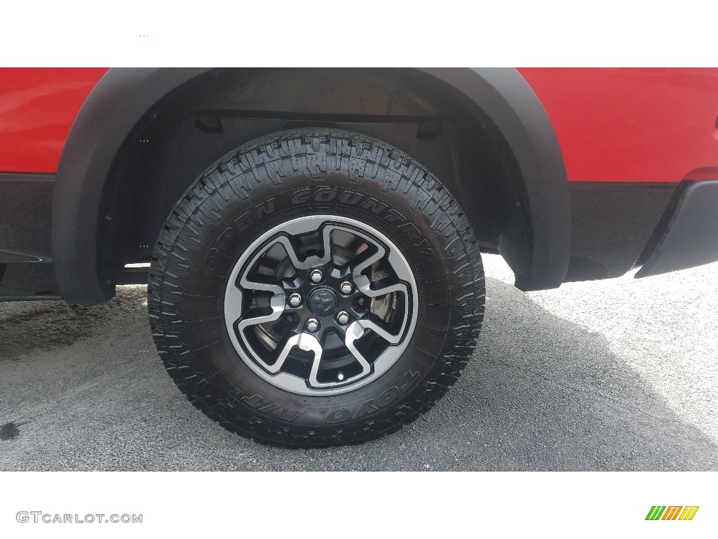 2017 1500 Rebel Crew Cab 4x4 - Flame Red / Rebel Theme Red/Black photo #20