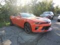 2018 Crush (Orange) Chevrolet Camaro SS Convertible Hot Wheels Package  photo #3