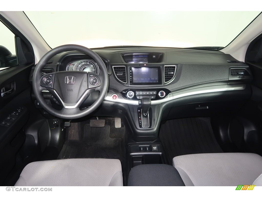 2016 CR-V EX AWD - Obsidian Blue Pearl / Black photo #17