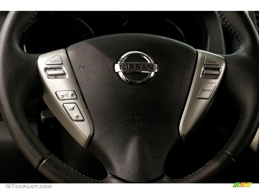 2014 Versa Note SV - Super Black / Charcoal photo #7