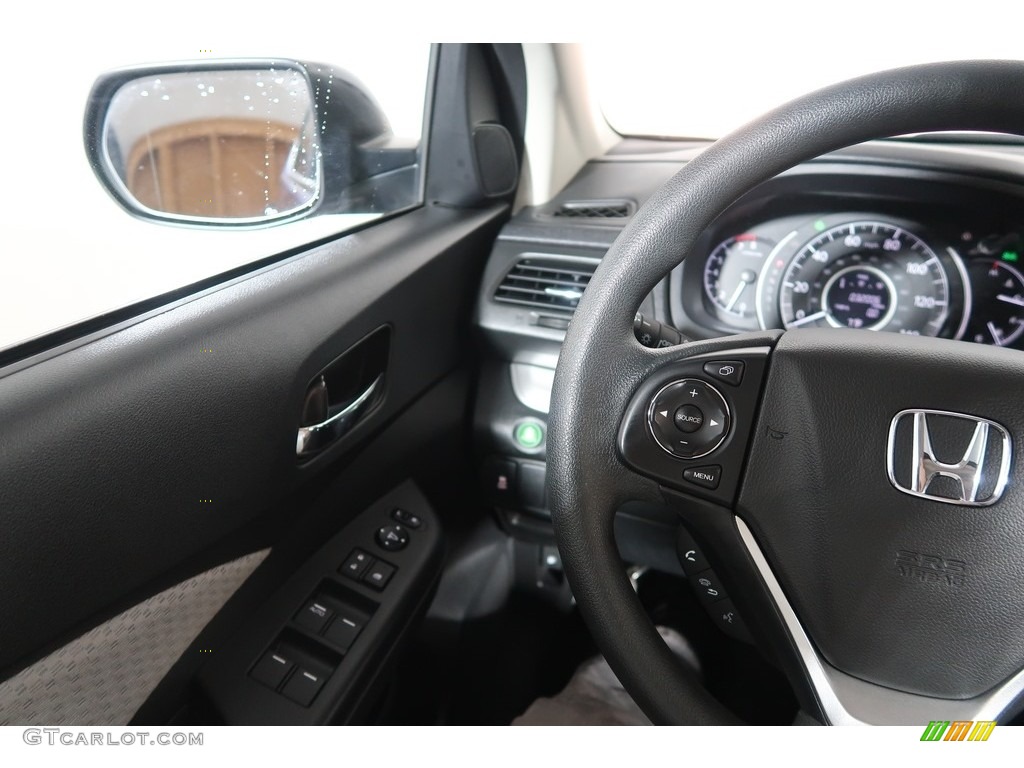 2016 CR-V EX AWD - Obsidian Blue Pearl / Black photo #20