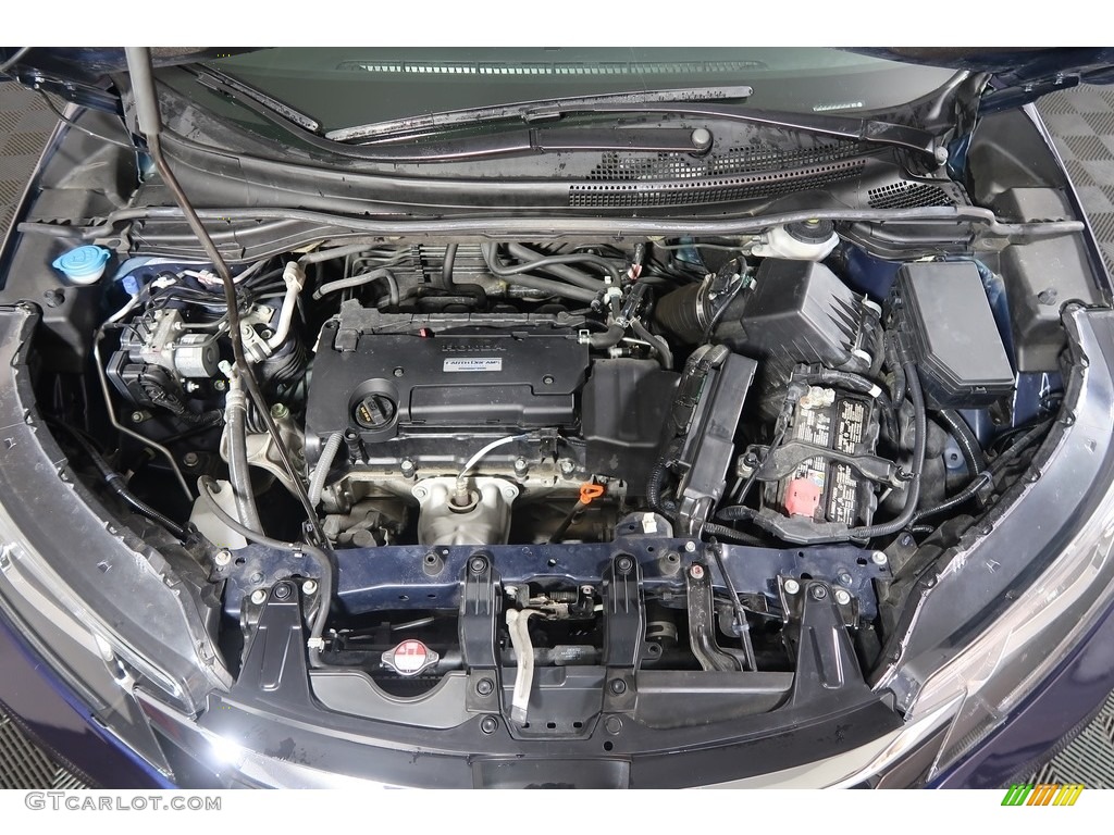 2016 CR-V EX AWD - Obsidian Blue Pearl / Black photo #35
